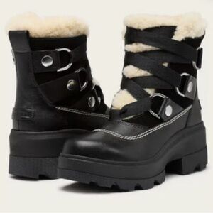 Sorel Black Waterproof Boots
